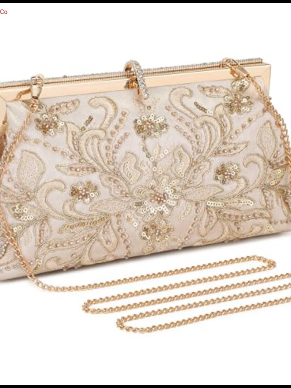 Vintage 1920s Beaded Evening Clutch Purse Geometric Handbag
